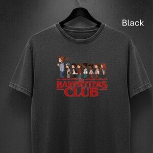 Harrington Babysitter Club Tee, Retro 80s Hawkins Gift